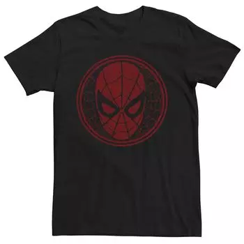 Мужская футболка с изображением Человека-паука Marvel Web Icon Licensed Character