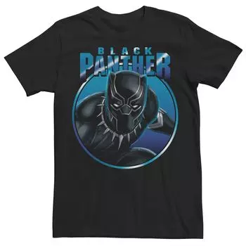 Мужская футболка с изображением Черной Пантеры и комиксов Marvel Licensed Character