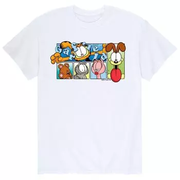 Мужская футболка с изображением Гарфилда Licensed Character