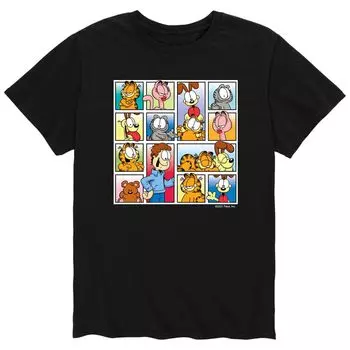 Мужская футболка с изображением Гарфилда Licensed Character