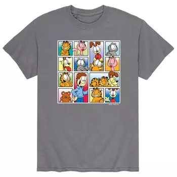 Мужская футболка с изображением Гарфилда Licensed Character