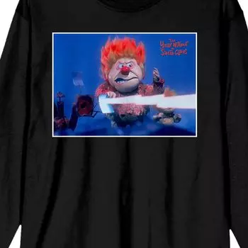 Мужская футболка с изображением «Год без Санта-Клауса» Heat Miser Licensed Character