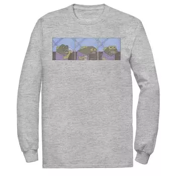 Мужская футболка с изображением Губки Боба Квадратные Штаны Fish Sips Drink Meme Nickelodeon