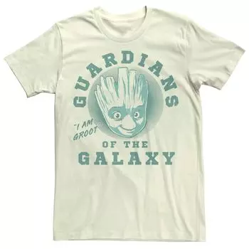 Мужская футболка с изображением комиксов Marvel Groot Face Licensed Character