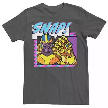 Мужская футболка с изображением комиксов Marvel Thanos Snap Licensed Character