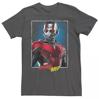 Мужская футболка с изображением крупного плана Marvel Ant-Man and the Wasp Licensed Character
