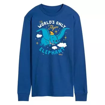 Мужская футболка с изображением летающего слона Disney's Dumbo Licensed Character