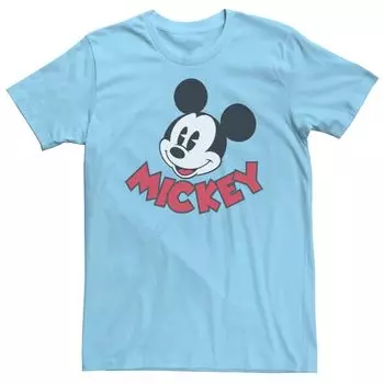 Мужская футболка с изображением Микки Мауса Диснея Licensed Character