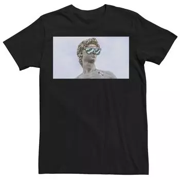 Мужская футболка с изображением очков David Glasses Licensed Character