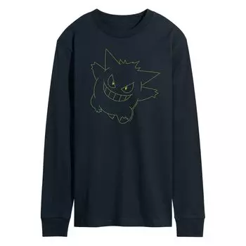 Мужская футболка с изображением покемона Gengar Licensed Character