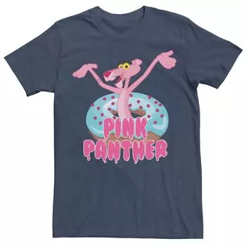 Мужская футболка с изображением пончика Pink Panther Licensed Character