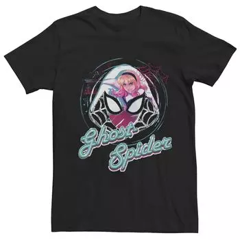 Мужская футболка с изображением портрета Marvel Rising Secret Warriors Ghospider