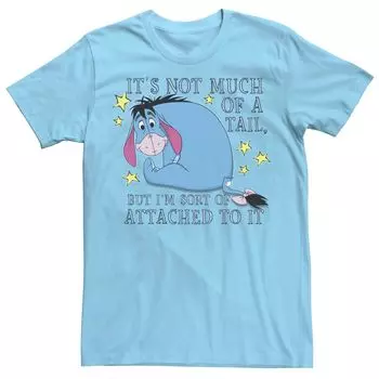 Мужская футболка с изображением Винни-Пуха и уа с коротким хвостом Disney