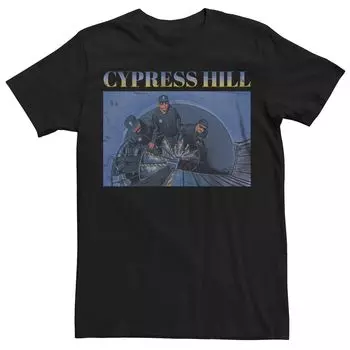 Мужская футболка с изображением винтовой лестницы Cypress Hill Licensed Character