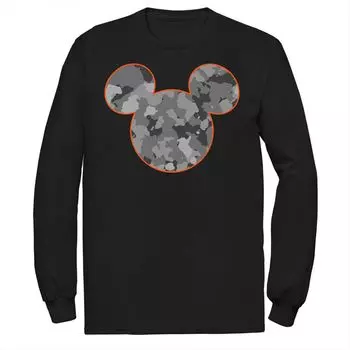 Мужская футболка с камуфляжным логотипом Disney Mickey Mouse Licensed Character
