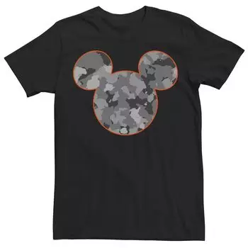 Мужская футболка с камуфляжным логотипом Disney Mickey Mouse Licensed Character