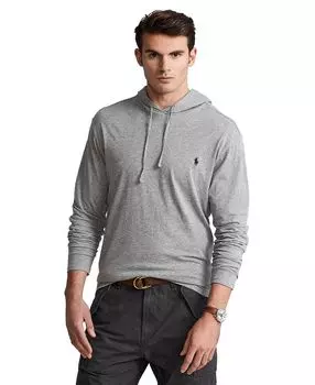 Мужская футболка с капюшоном из джерси большого и высокого роста Polo Ralph Lauren, мульти