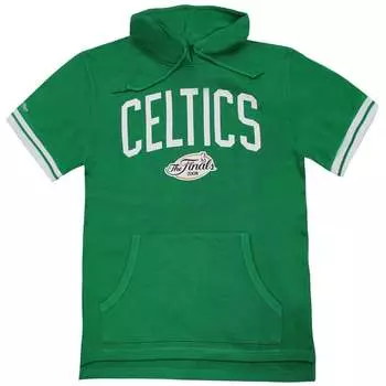 Мужская футболка с капюшоном Mitchell & Ness Boston Celtics NBA French Terry Mitchell And Ness, зеленый