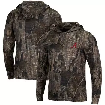 Мужская футболка с капюшоном Realtree Camo Alabama Crimson Tide с длинными рукавами Colosseum