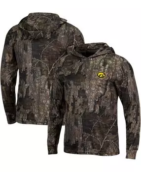 Мужская футболка с капюшоном realtree camo iowa hawkeyes с длинным рукавом Colosseum, мульти