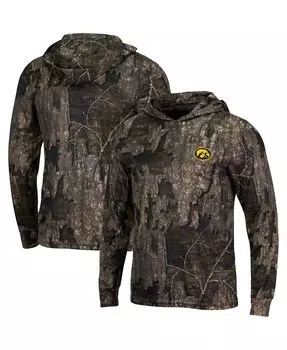 Мужская футболка с капюшоном realtree camo iowa hawkeyes с длинным рукавом Colosseum, мульти