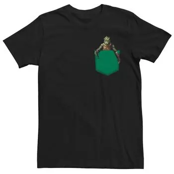 Мужская футболка с карманами Star Trek Original Series Gorn Raster Licensed Character