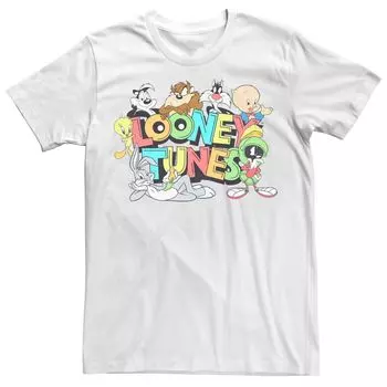 Мужская футболка с классическими персонажами Looney Tunes Licensed Character