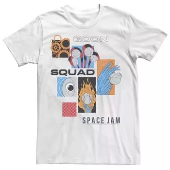 Мужская футболка с коллажем и вставками Space Jam 2 Goon Squad Licensed Character