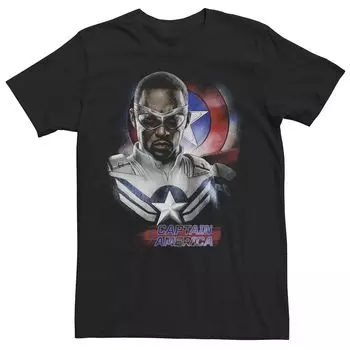 Мужская футболка с коллажем «Капитан Америка» Marvel Falcon Winter Soldier Licensed Character