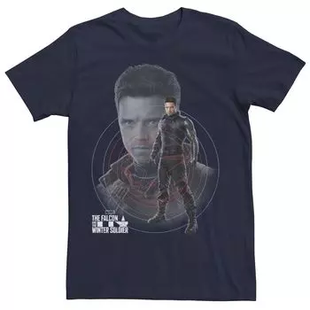 Мужская футболка с коллажем «Сокол и Зимний солдат» Bucky Licensed Character