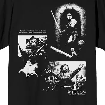 Мужская футболка с коллажем Willow 1988 Licensed Character