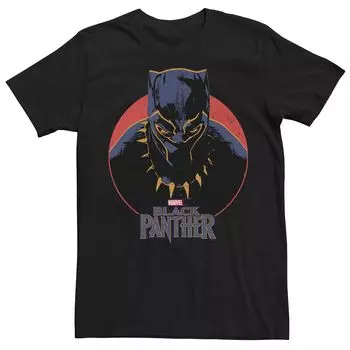 Мужская футболка с комиксами Marvel Retro Black Panther Licensed Character