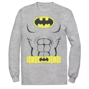 Мужская футболка с контуром костюма Бэтмена из комиксов DC Licensed Character