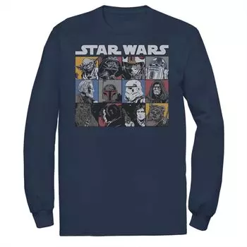 Мужская футболка с коробочками в стиле комиксов «Звездные войны» Star Wars