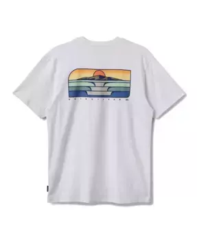 Мужская футболка с коротким рукавом A Frames Quiksilver, белый