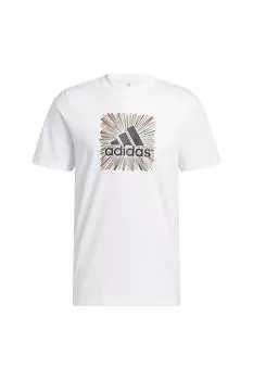 Мужская футболка с коротким рукавом Adidas, белый