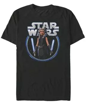 Мужская футболка с коротким рукавом Ahsoka Stars с круглым вырезом Fifth Sun