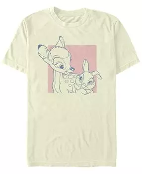 Мужская футболка с коротким рукавом bambi thumper square square Fifth Sun