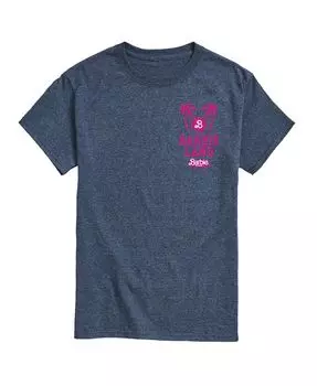 Мужская футболка с коротким рукавом «Барби: Фильм» AIRWAVES, синий