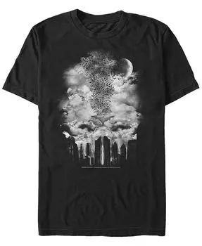 Мужская футболка с коротким рукавом Batman Batman's Bane Fifth Sun, черный