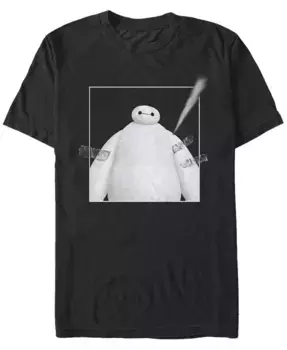 Мужская футболка с коротким рукавом Baymax с контрастными вставками Fifth Sun, черный