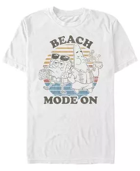 Мужская футболка с коротким рукавом Beach Mode с круглым вырезом Fifth Sun