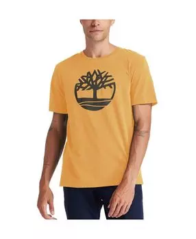 Мужская футболка с коротким рукавом big and tall kennebec river tree logo Timberland, мульти