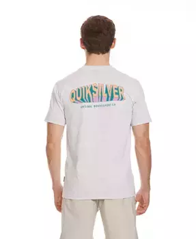 Мужская футболка с коротким рукавом Blocked Quiksilver, белый