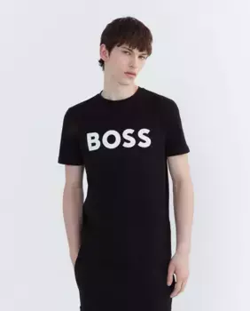 Мужская футболка с коротким рукавом Boss, черный