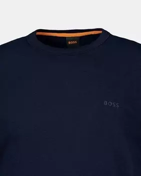 Мужская футболка с коротким рукавом Boss Orange, темно-синий