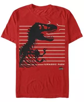 Мужская футболка с коротким рукавом breaking the fence park jurassic Fifth Sun, красный