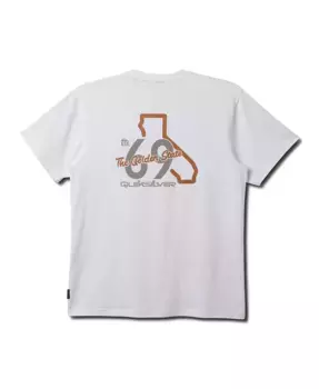 Мужская футболка с коротким рукавом California Road Signs Quiksilver, белый