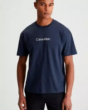 Мужская футболка с коротким рукавом Calvin Klein, темно-синий