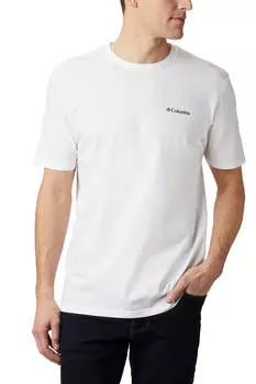 Мужская футболка с коротким рукавом Columbia North Cascades Columbia, белый